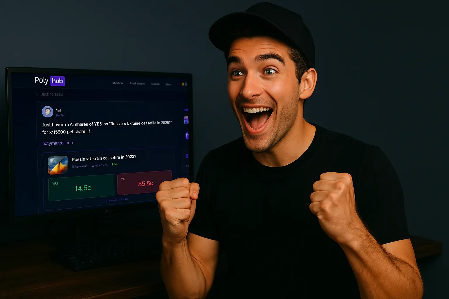 How to Earn Money Sharing Your Polymarket Predictions on PolyHub